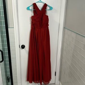 Azazie Kayleigh - Rust - Size 8